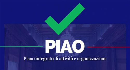 Avviso consultazione pubblica PIAO 2026/2028
